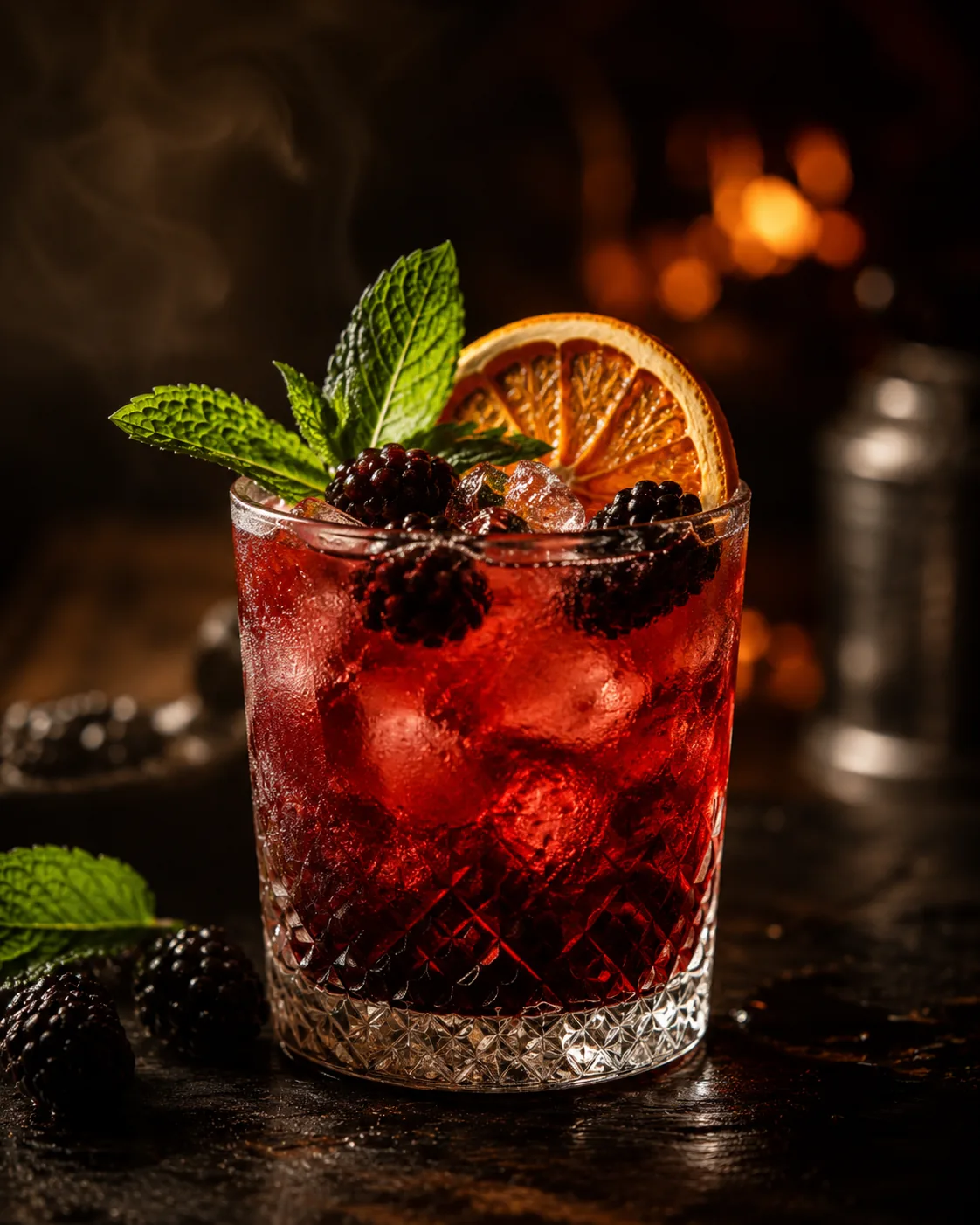 Blackberry mocktail